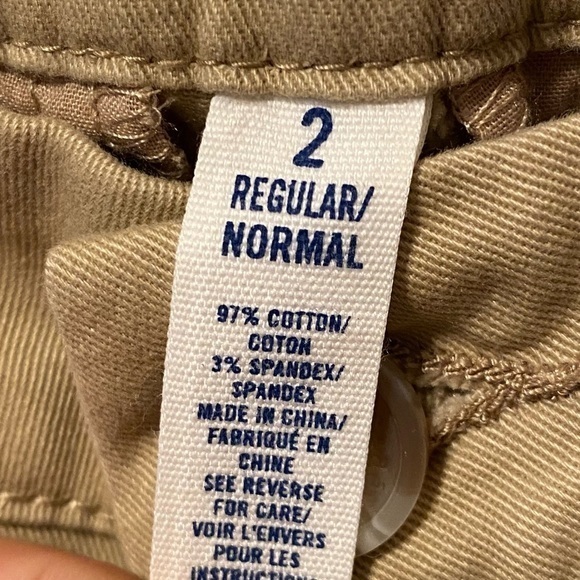Aeropostale Pants Size 2 Regular Curvy Classic Twill New With Tags‎ - Picture 7 of 10